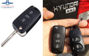 Chìa khóa remote xe Hyundai i30.