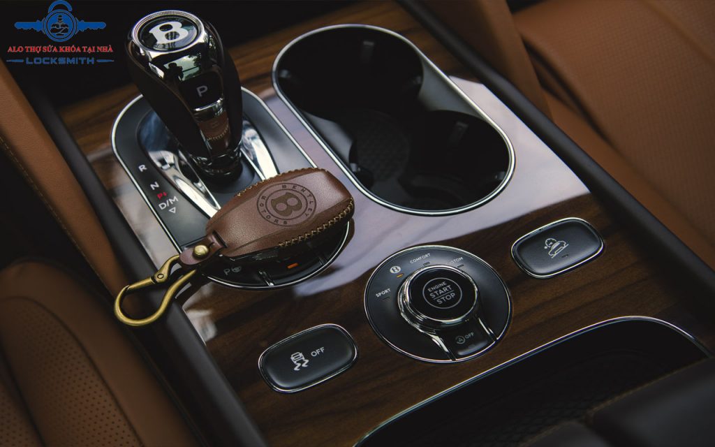 Chìa khóa Bentley Thông Minh – Smartkey. Chìa khóa Bentley Remote 3 Nút 