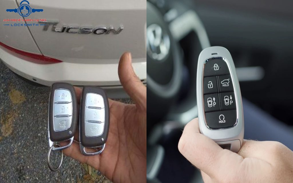 Chìa khóa thông minh xe Hyundai Tucson 