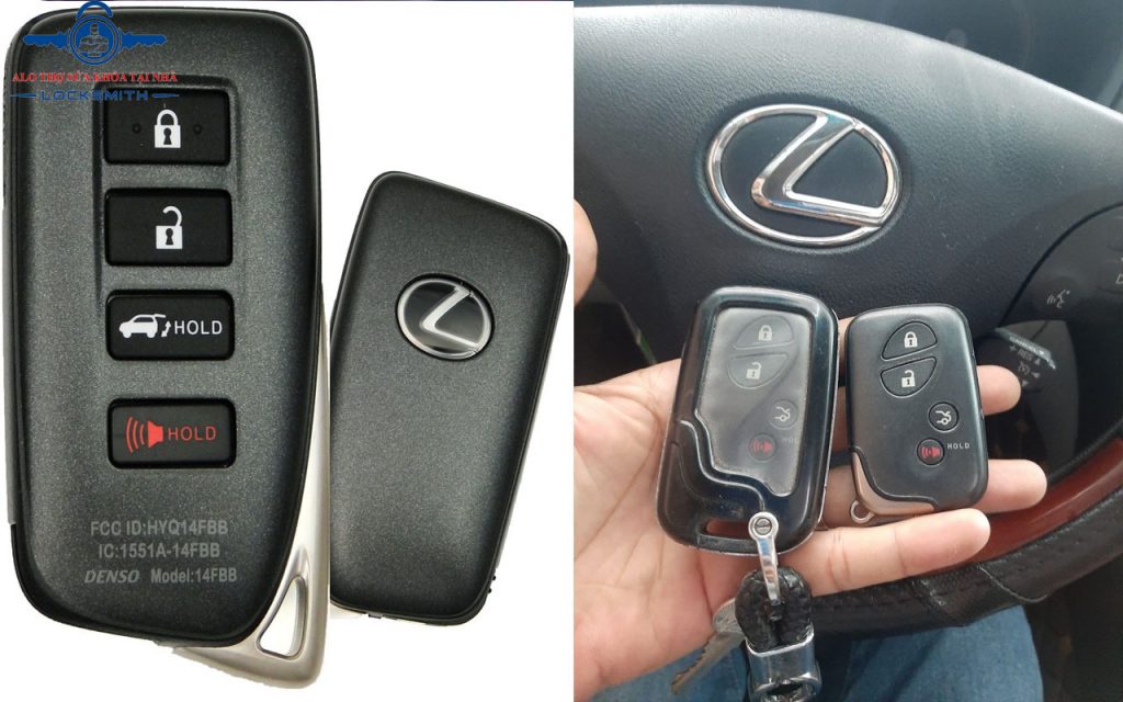 Sửa Chữa Thay Thế Sao Chép Chìa khóa xe Lexus