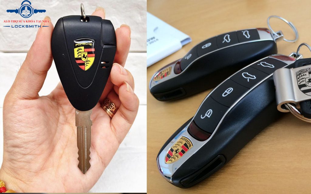 Làm chìa khóa xe Porsche – Alothosuakhoa