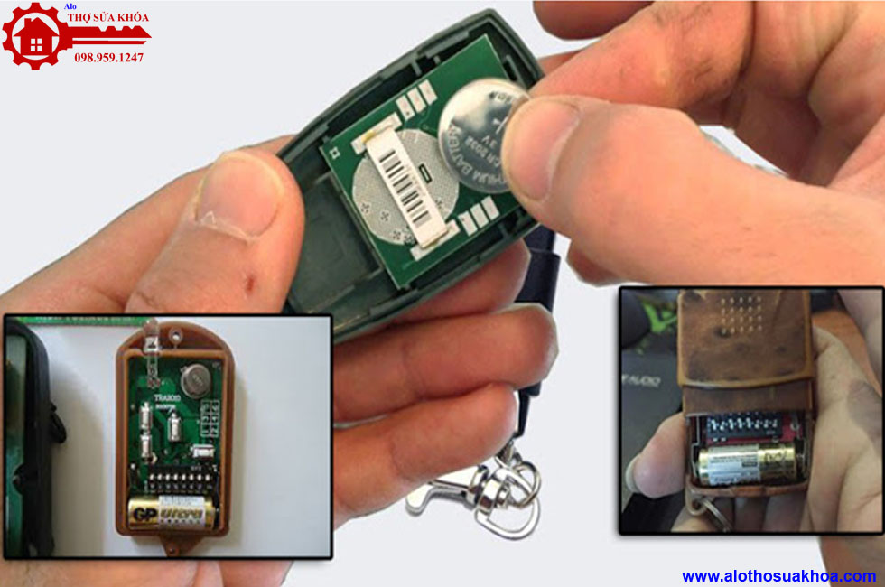 Pin Điều Khiển Cửa Cuốn