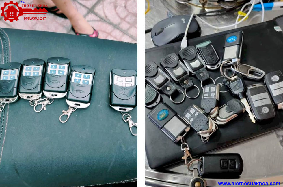 Sao chép Remote cửa cuốn