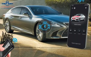 Đề nổ từ xa Bluetooth App Smartphone Digital Car Key KF