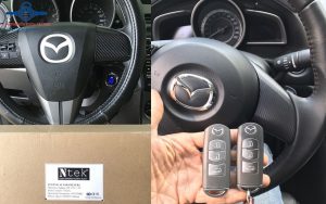 Chìa Khóa Start Stop SmartKey Ntek Cho Xe Mazda 3