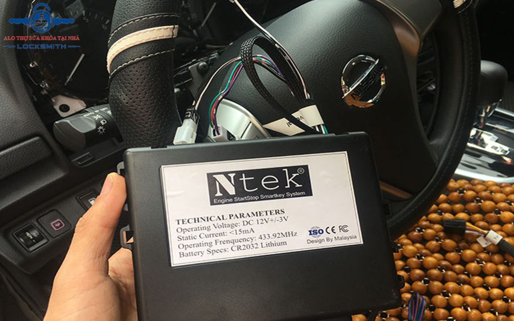 Chìa khóa thông minh SmartKey Ntek Cho Honda City