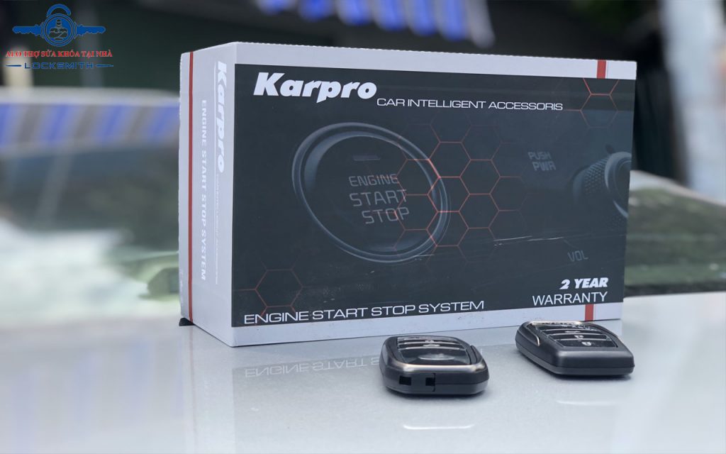 Độ chìa khóa thông minh Smartkey Karpro cho dòng xe Toyota