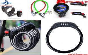 khóa dây chống cắt chống trộm xe máy
