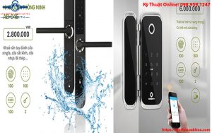 Tốp 6 khóa cửa vân tay giá rẻ nhất hiện nay