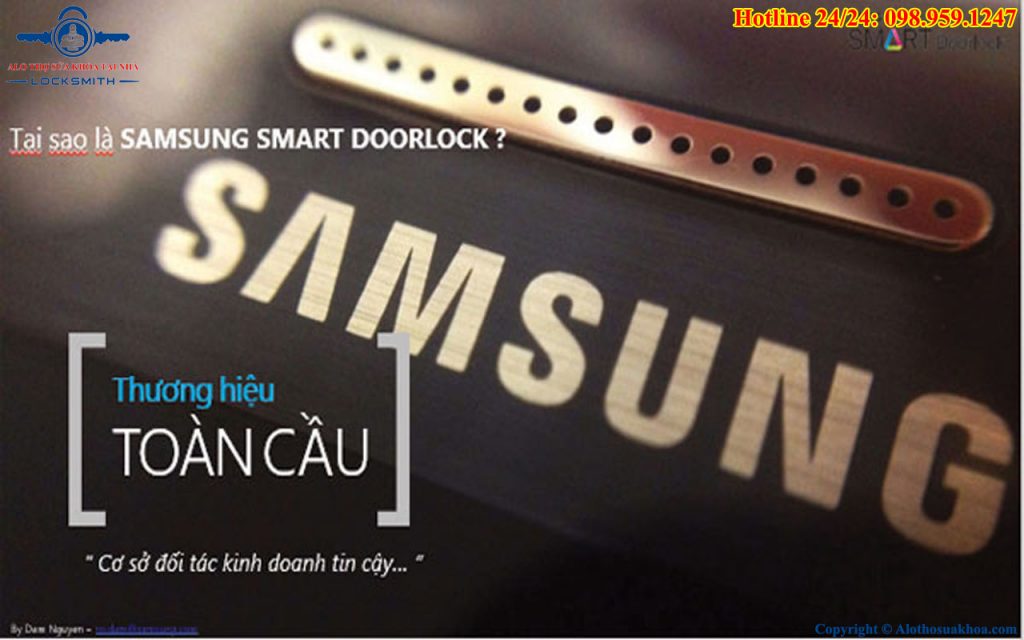 Lắp Đặt Sửa Chữa Khoá Vân Tay Samsung 