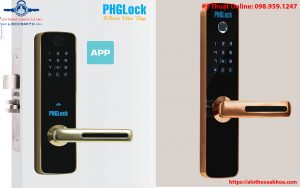 khóa vân tay phglock