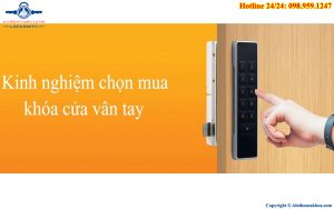 Nên dùng khóa cửa vân tay hãng nào Tốt nhất hiện nay