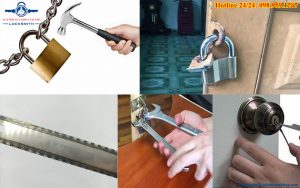 Những Cách phá khóa chống cắt