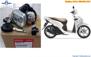Thay ổ khóa xe máy Vision các đời giá bao nhiêu?