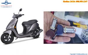 Thay lắp sửa chữa ổ khóa xe Zip Piaggio chính hãng giá rẻ
