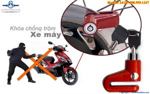 Lắp Khóa Chống Trộm Xe Máy Airblade