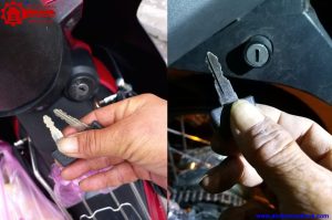 Làm chìa khóa xe máy Sirius khi mất hết chìa mà không phải thay ổ khóa