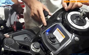 Khóa chống trộm xe Suzuki GSX R150 sửa thay khóa chính hãng