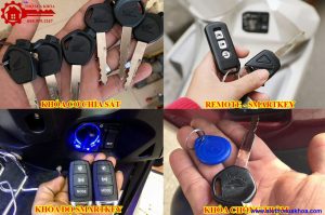 Làm chìa khóa xe máy Sirius khi mất hết chìa mà không phải thay ổ khóa