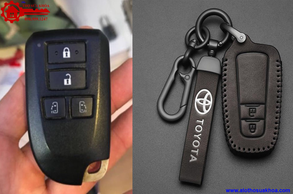Bao da chìa khóa ôtô Toyota Granvia sang trọng và đẳng cấp