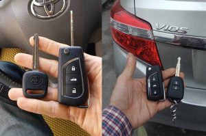 Làm chìa khóa Toyota Vios uy tín phục vụ tận nơi 24/7