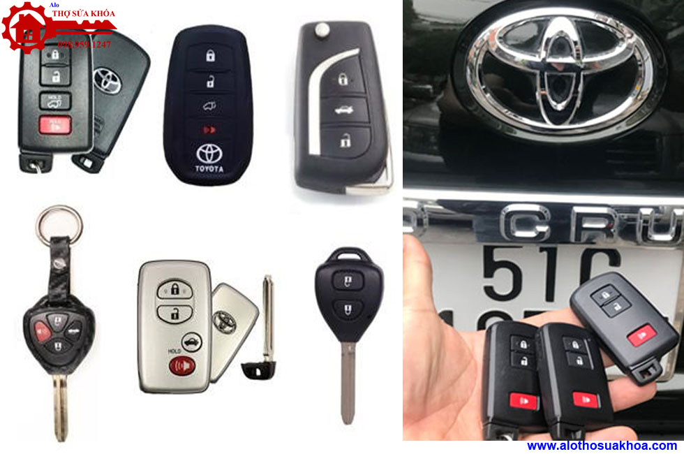 Sửa thay độ làm chìa khóa xe Toyota Lancuiser Prado uy tín chất lượng tại nhà