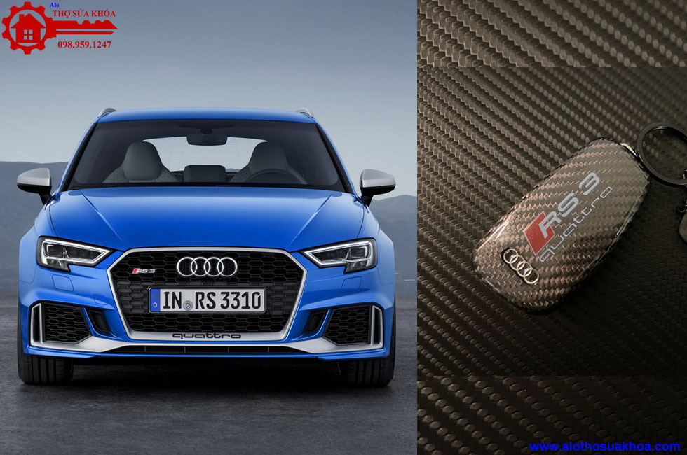 Bao da chìa khoá xe Audi RS3 chất liệu cao cấp lịch lãm và sang trọng