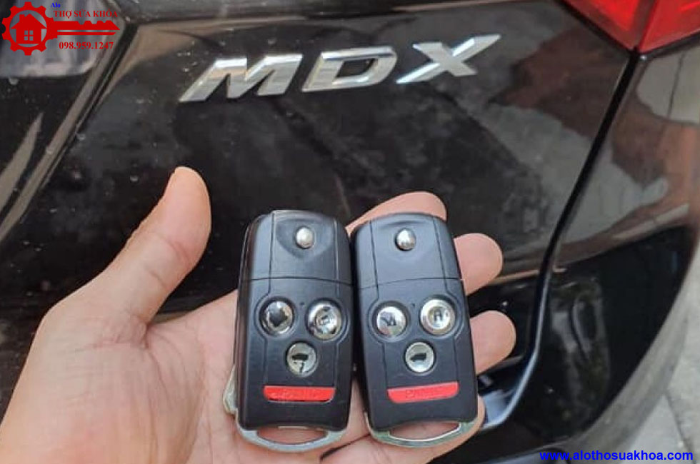 Thay độ vỏ chìa khóa ôtô Acura MDX đẳng cấp và phong cách giá tốt nhất