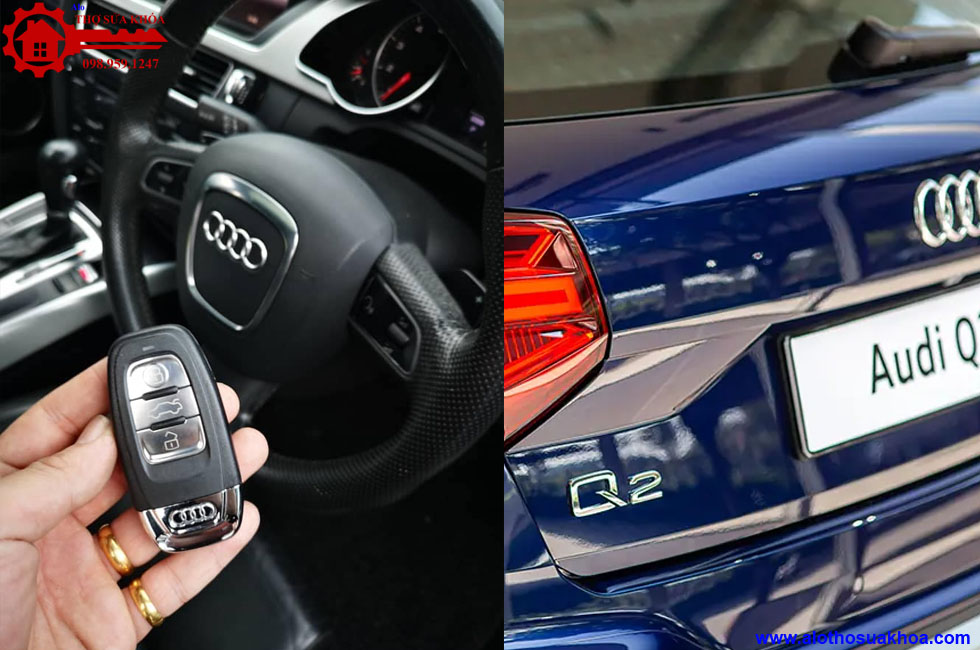  Cài đặt Sửa làm chìa khóa xe Audi Q2 chính hãng miễn phí lắp đặt