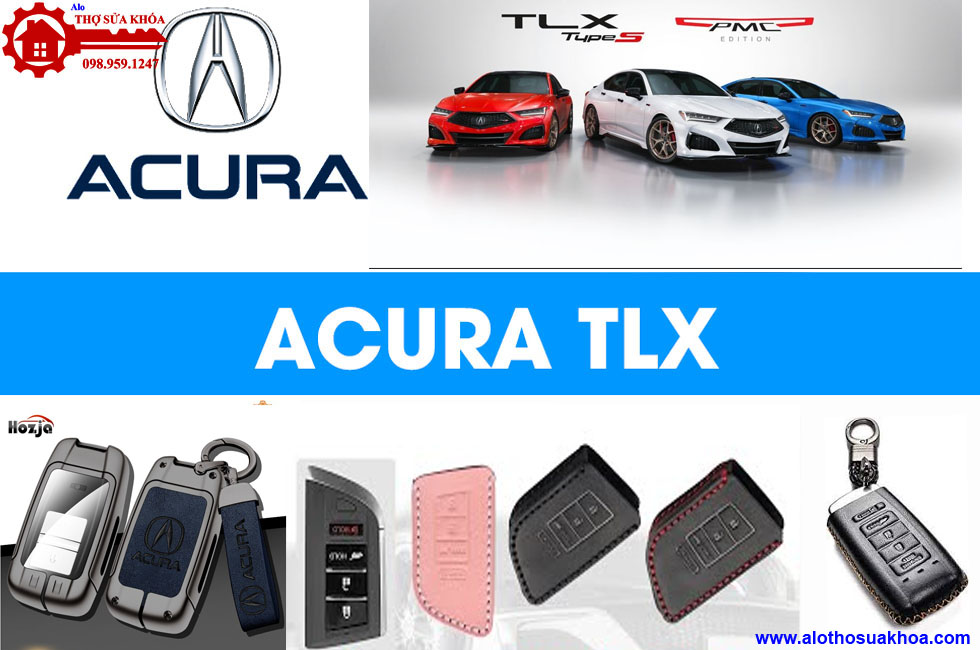 Bao da chìa khoá xe Acura TLX đẳng cấp và phong cách đẹp độc lạ