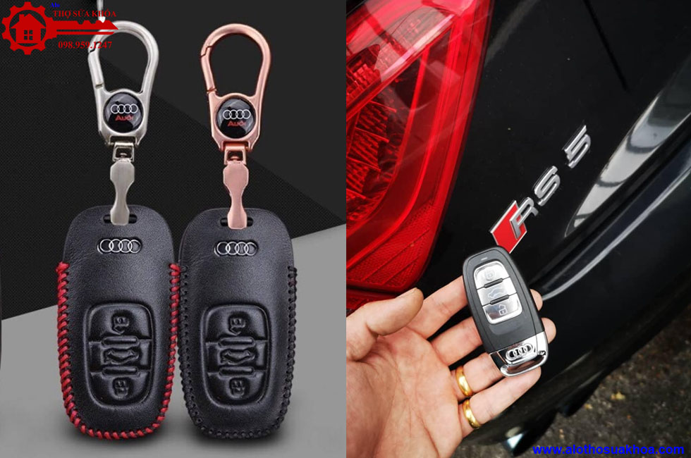 Bao da chìa khoá xe Audi RS5 chất liệu cao cấp lịch lãm và sang trọng