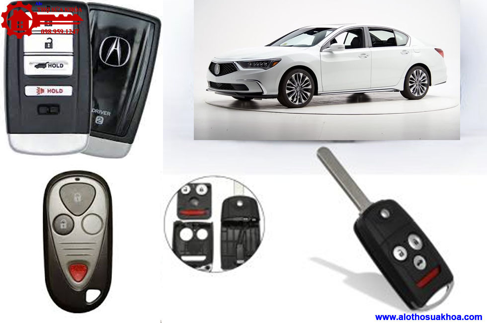 Làm chìa khoá ôtô Acura RLX tận nơi uy tín chất lượng miễn phí lắp đặt
