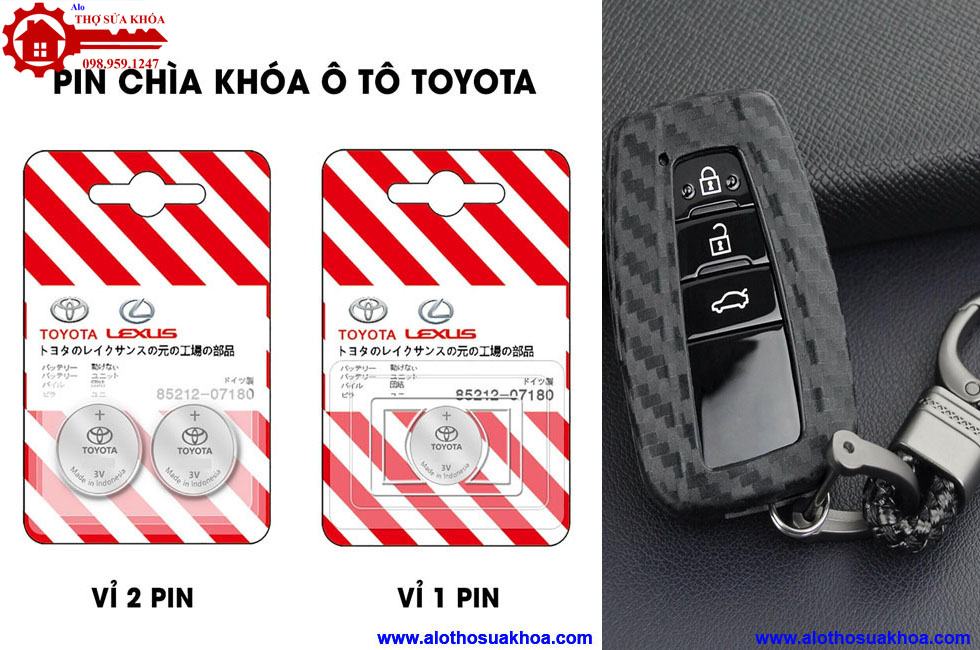 Hướng dẫn cách Thay pin chìa khóa Toyota C-HR an toàn và đơn giản