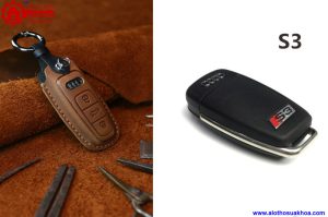 Bao da chìa khoá xe Audi RS3 chất liệu cao cấp lịch lãm và sang trọng