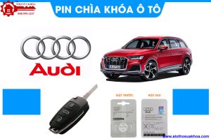 Cách thay pin chìa khóa xe Audi A1,A3,Q2,Q3 chính hãng giá rẻ nhất