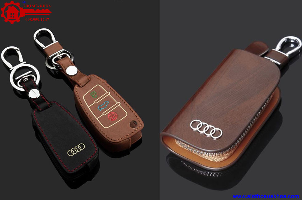Bao da chìa khoá xe Audi Q2 chất liệu cao cấp  lịch lãm và sang trọng