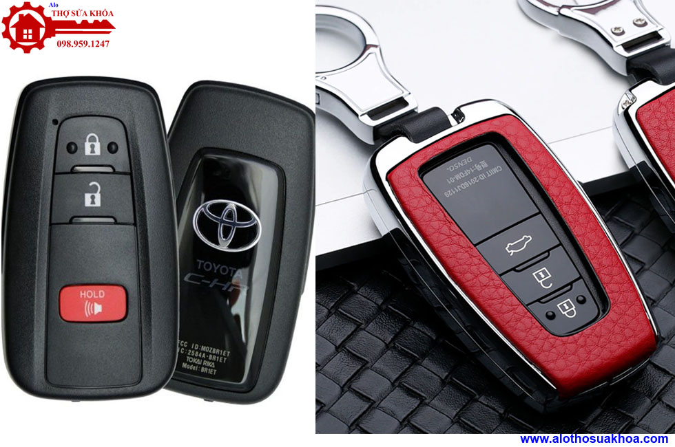 Thay độ vỏ chìa khóa Toyota C-HR đẳng cấp và phong cách 