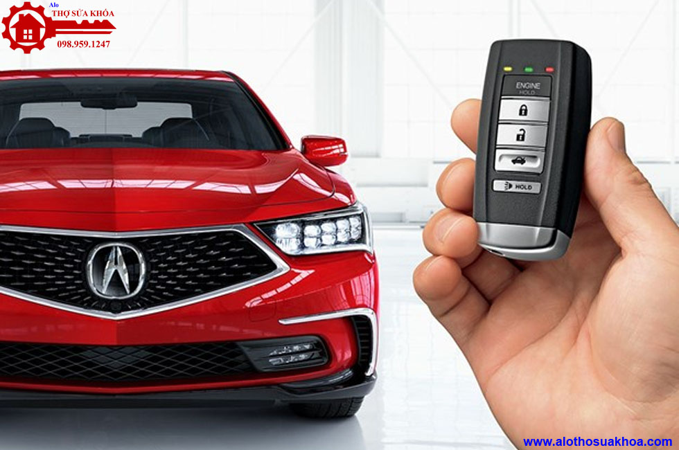 Lắp độ SmartKey cho xe Acura TLX uy tín chất lượng miễn phí lắp đặt
