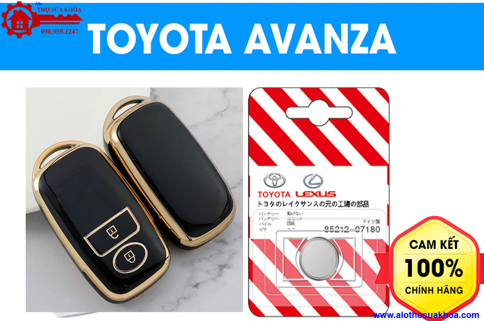 Cách thay pin chìa khóa ôtô Avanza và cách tháo lắp để vệ sinh 