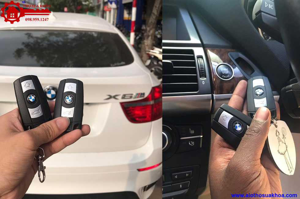 Cài đặt thay thế chìa khóa SmartKey cho xe ôtô BMW chính hãng