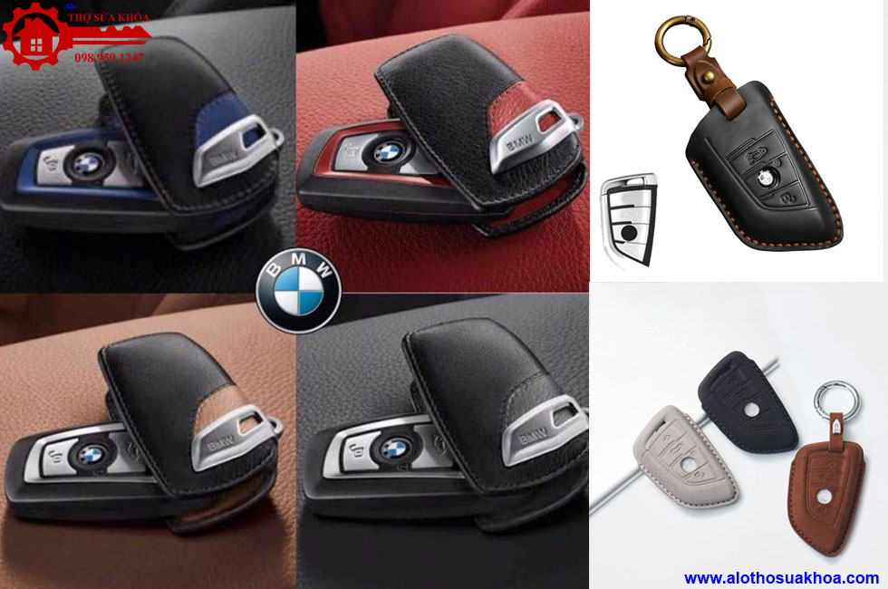 Bao da chìa khóa ôtô BMW 520i Cao cấp bền-độc-lạ-đẹp-giá rẻ