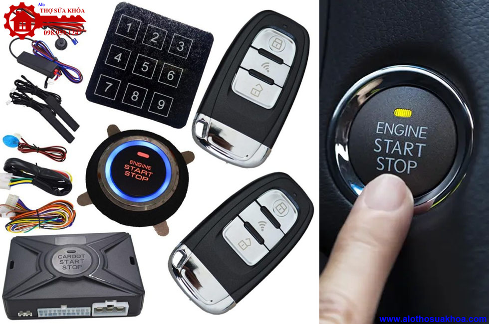 Lắp thay thế chìa khóa SmartKey Cho xe ôtô Honda chính hãng