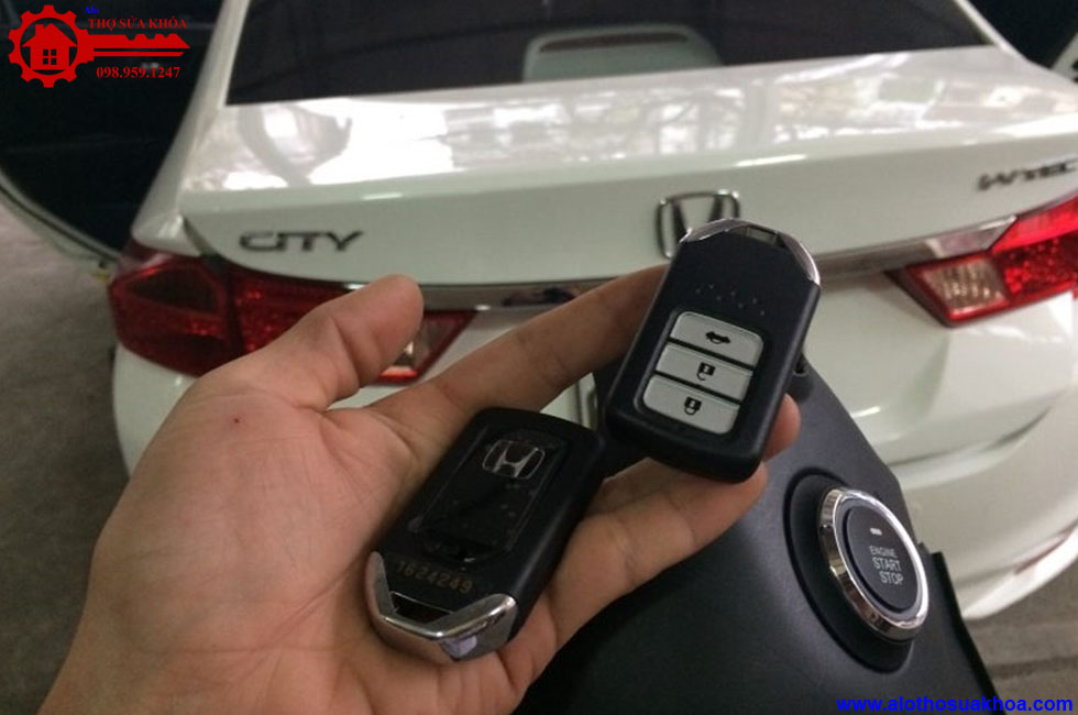  khóa SmartKey Cho xe ôtô Honda 