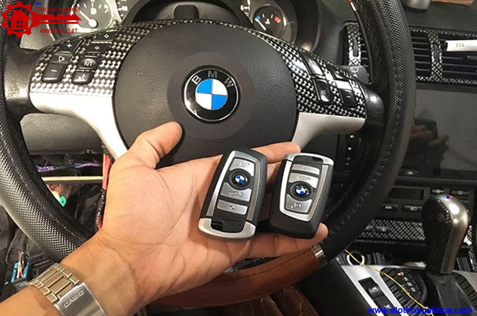 Cài đặt thay thế chìa khóa SmartKey cho xe BMW 320Li chính hãng