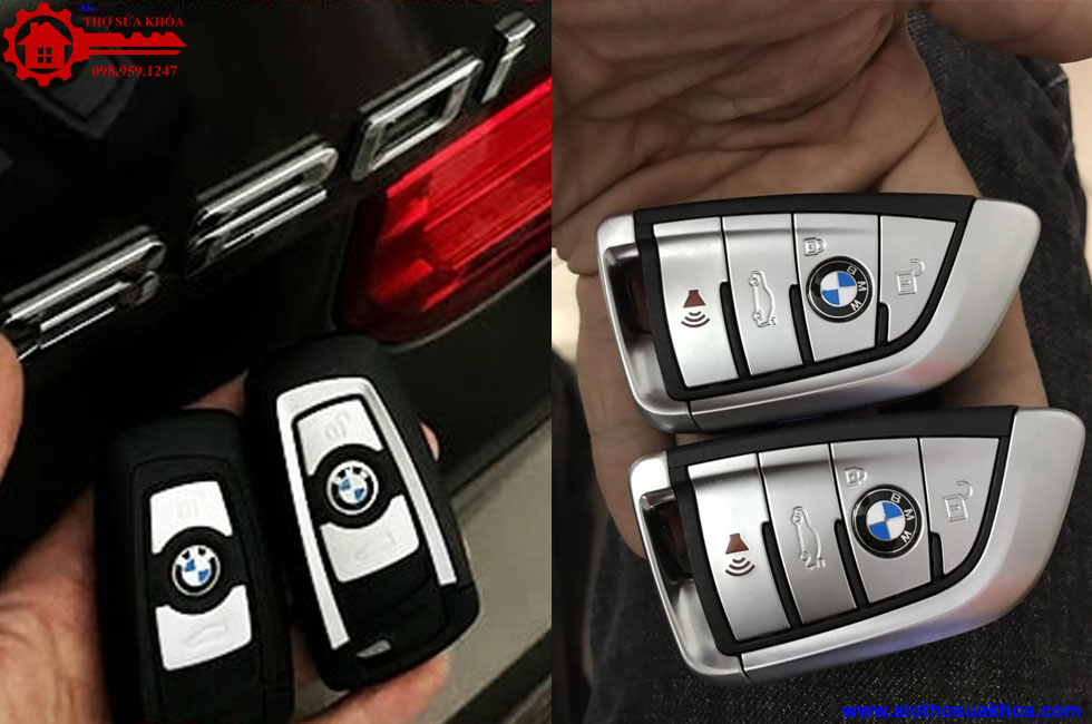 Cài đặt thay thế chìa khóa SmartKey cho xe BMW 320Li chính hãng