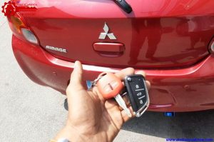 Làm chìa khóa xe Mitsubishi Mirage giá rẻ uy tín tốt nhất