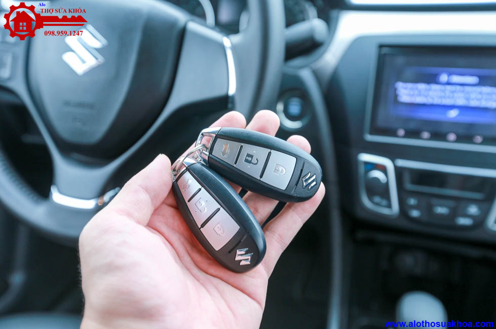 7 Tính Năng Nổi Bật Của khóa Smartkey ôtô Suzuki Ertiga
