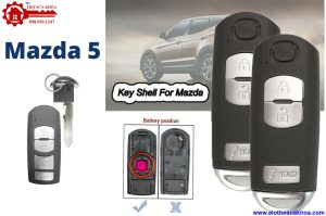 Thay độ vỏ chìa khoá ôtô Mazda CX5, CX8… sang trọng và đẳng cấp