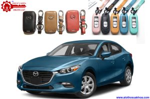 Bao da chìa khoá xe Mazda 2.3.6…May tay thủ công đẹp.độc.lạ