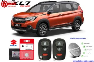 Hướng dẫn Cách thay pin chìa khoá ôtô Suzuki XL7 đơn giản nhất